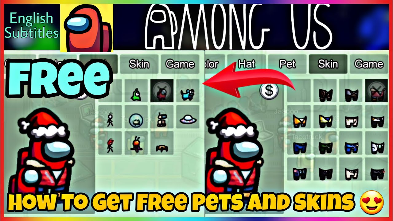 How to Get Free Pets in Among Us