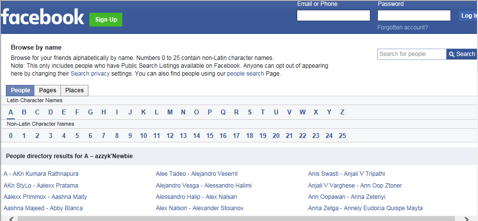 How to Find People on Facebook with Facebook Directory