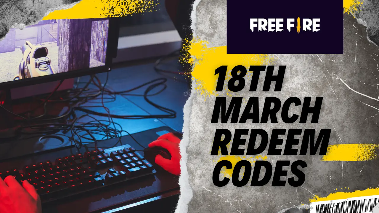 Free Fire Redeem Codes 18 March 2024