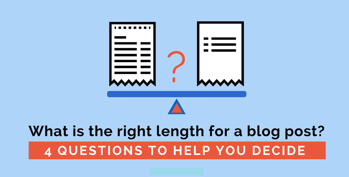 What’s The Ideal Post Length For Your Blog – Long Posts Or Short Posts