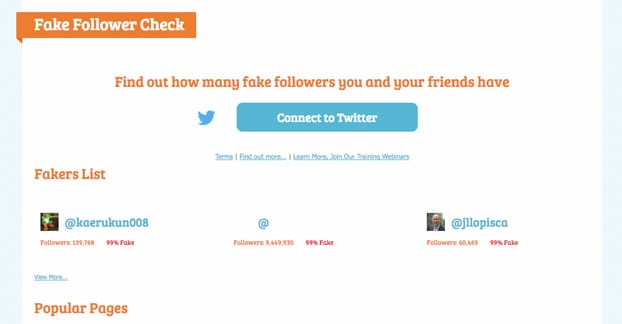 check fake followers