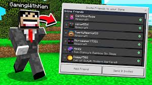 How to Add Friends in Minecraft