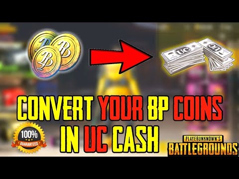 Convert BP to UC in PUBG Mobile