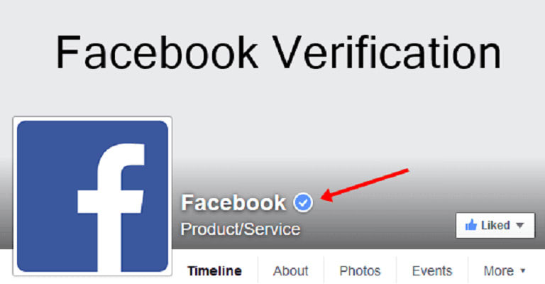 how to get facebook verified badge