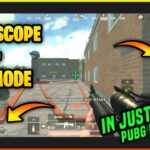 Enable FPP Mode and Quick Scope in PUBG Mobile Lite