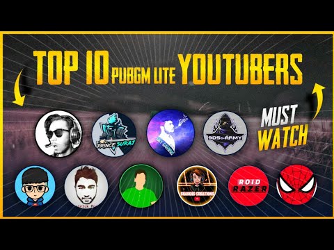 PUBG Mobile Youtubers List