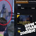 how to enable zombie in pubg mobile
