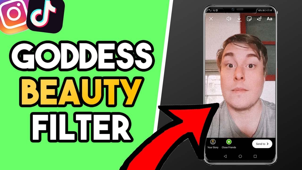 How to get Goddess filter on Instagram and TikTok