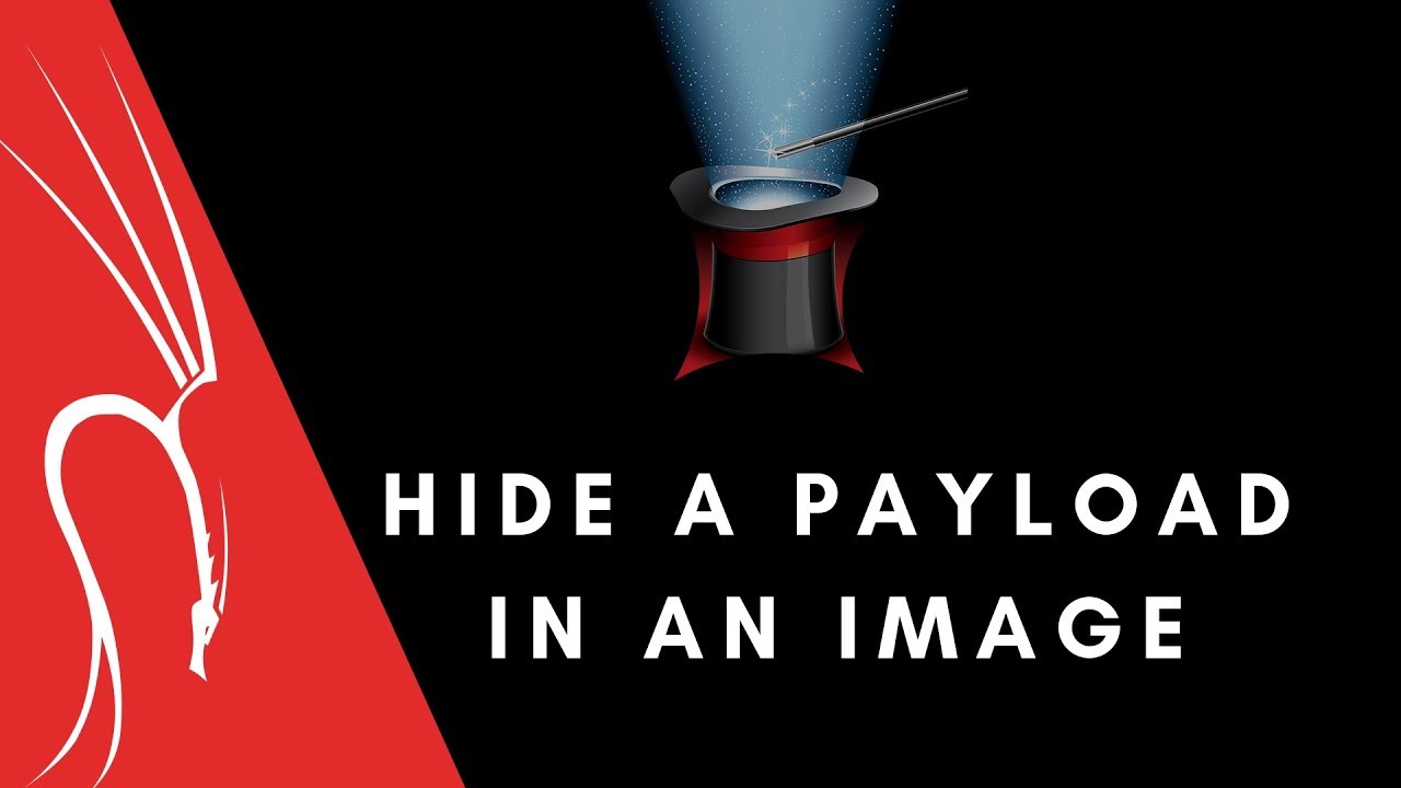 How to hide payload behind images