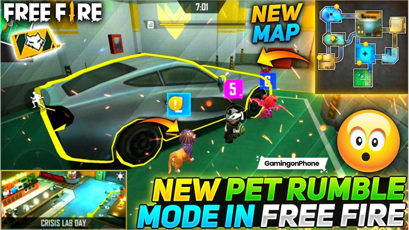 How to play the new Pet Rumble mode in Free Fire