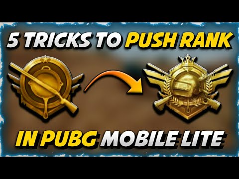 Push your Rank in PUBG