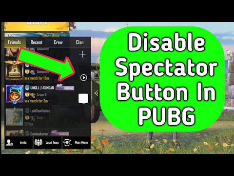 How to Deactivate Spectator Mode in PUBG Mobile