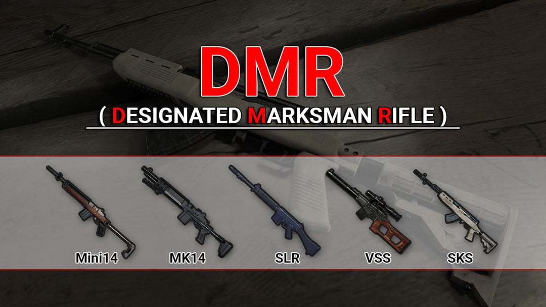 DMR Guns in PUBG Mobile