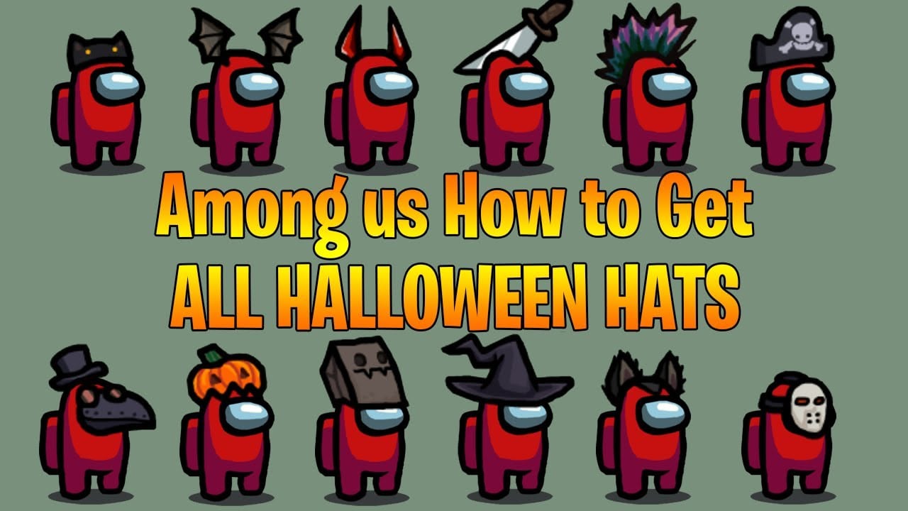 How To Get Halloween Hats in Among Us?