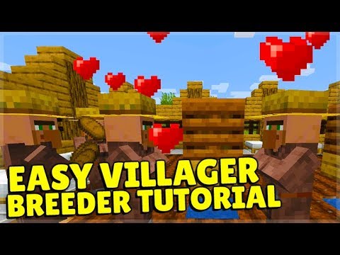 How to Breed villagers in Minecraft