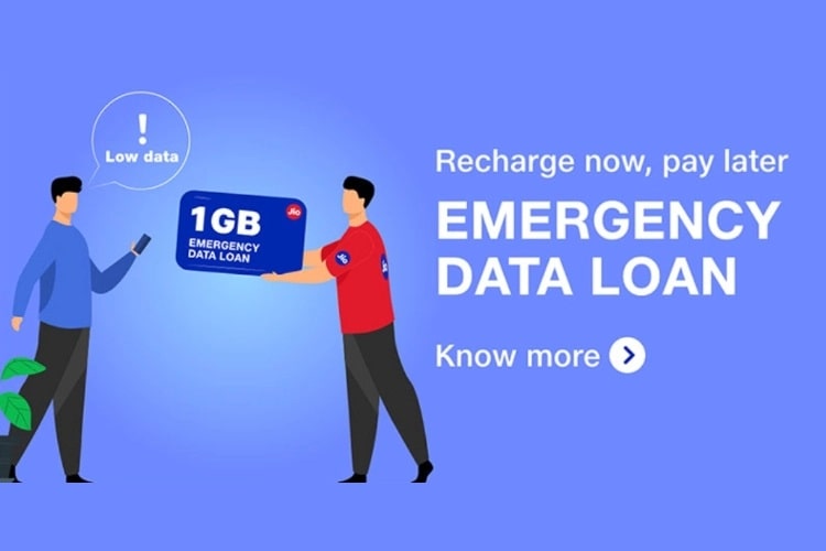 Jio Emergency Data Loan