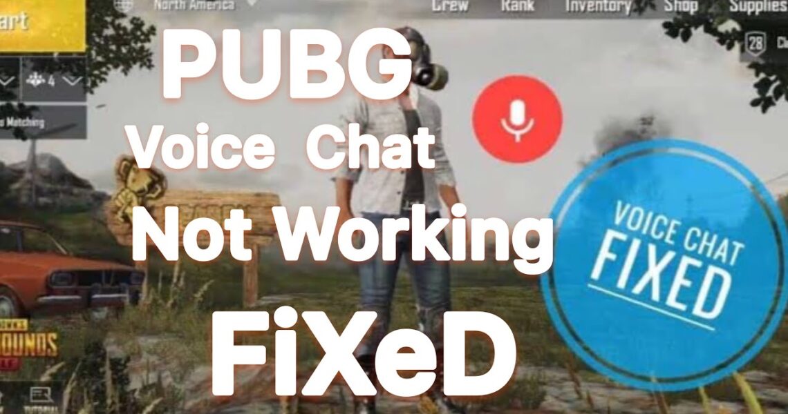 Chat working not voice pubg [Working method]