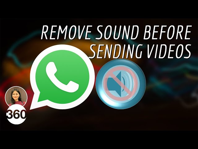 Remove Sound from Whatsapp Video
