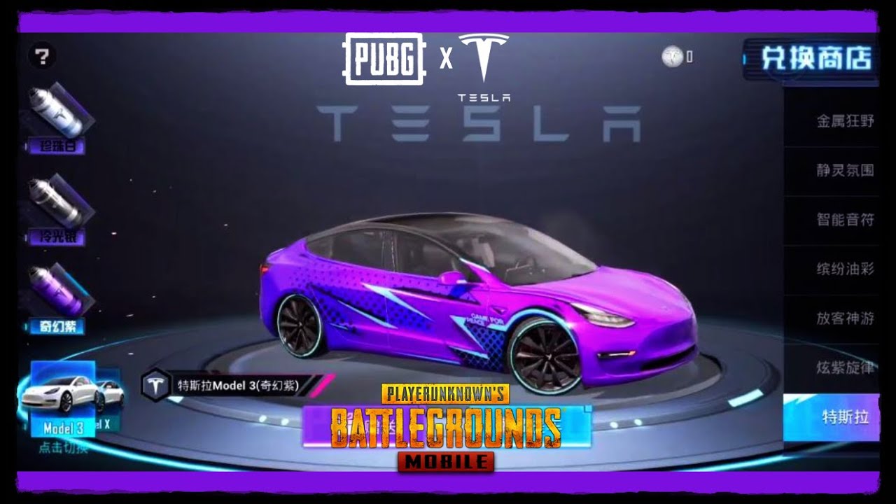 Tesla pubg