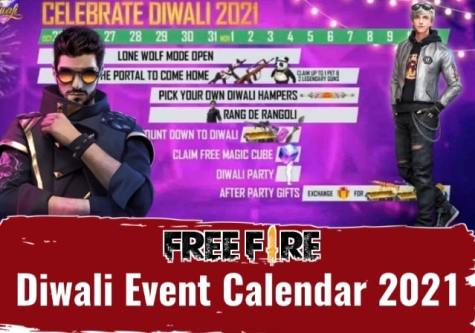 Free Fire Diwali Event 2021
