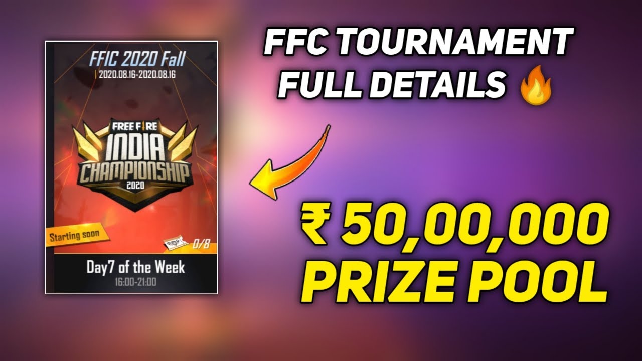 Free Fire Tournament Prize Money