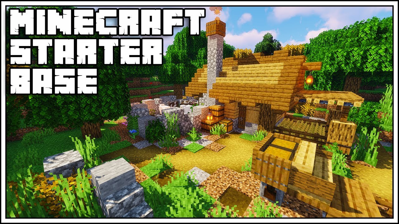 How to Build a Starter Base in Minecraft