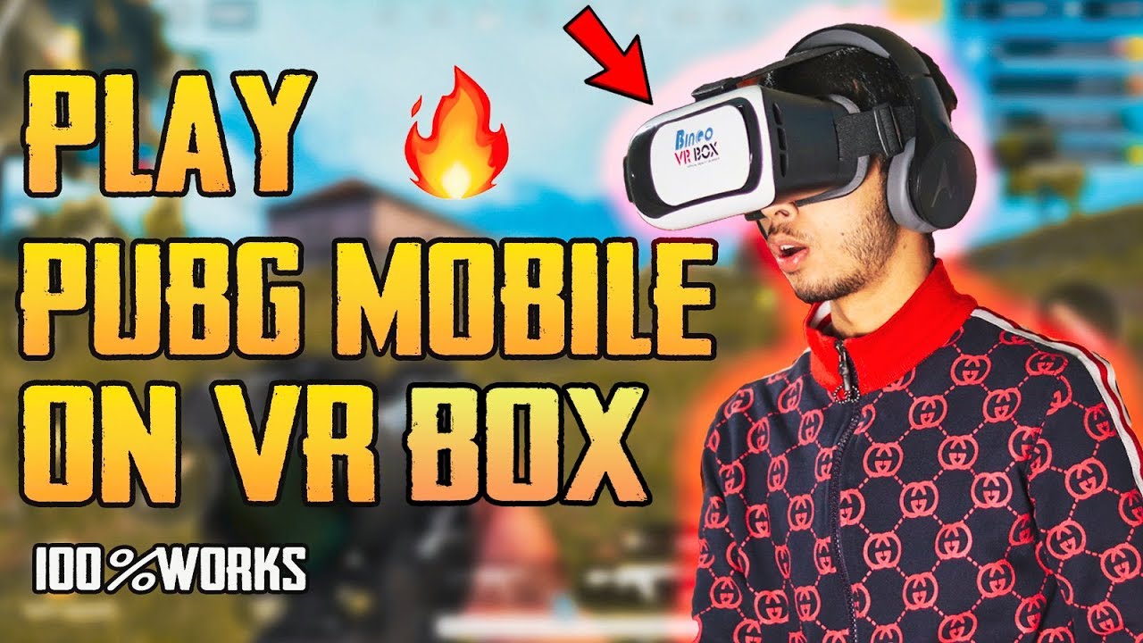 Playing PUBG in VR Headset