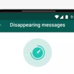 WhatsApp Message Disappearing Feature