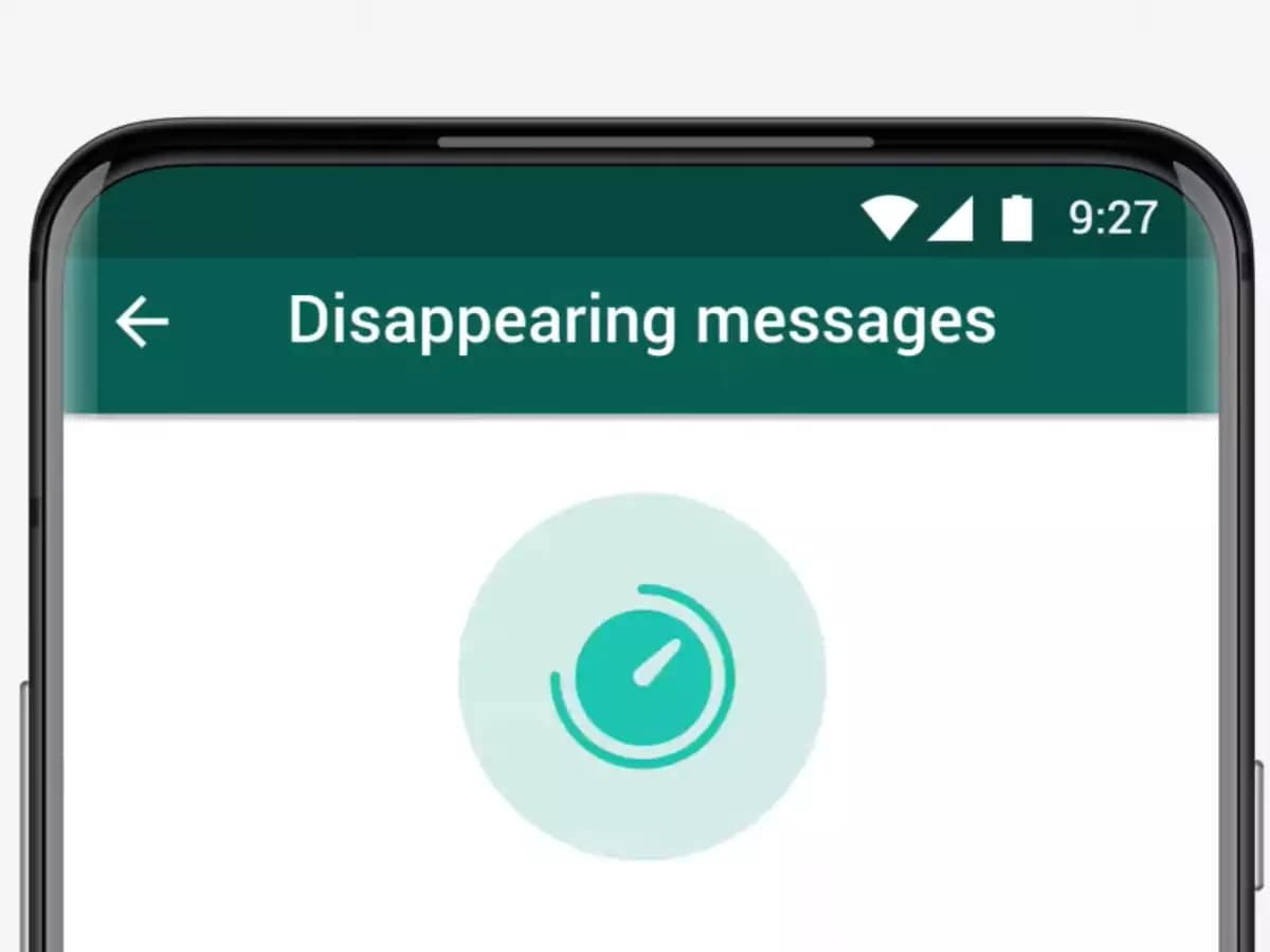 WhatsApp Message Disappearing Feature