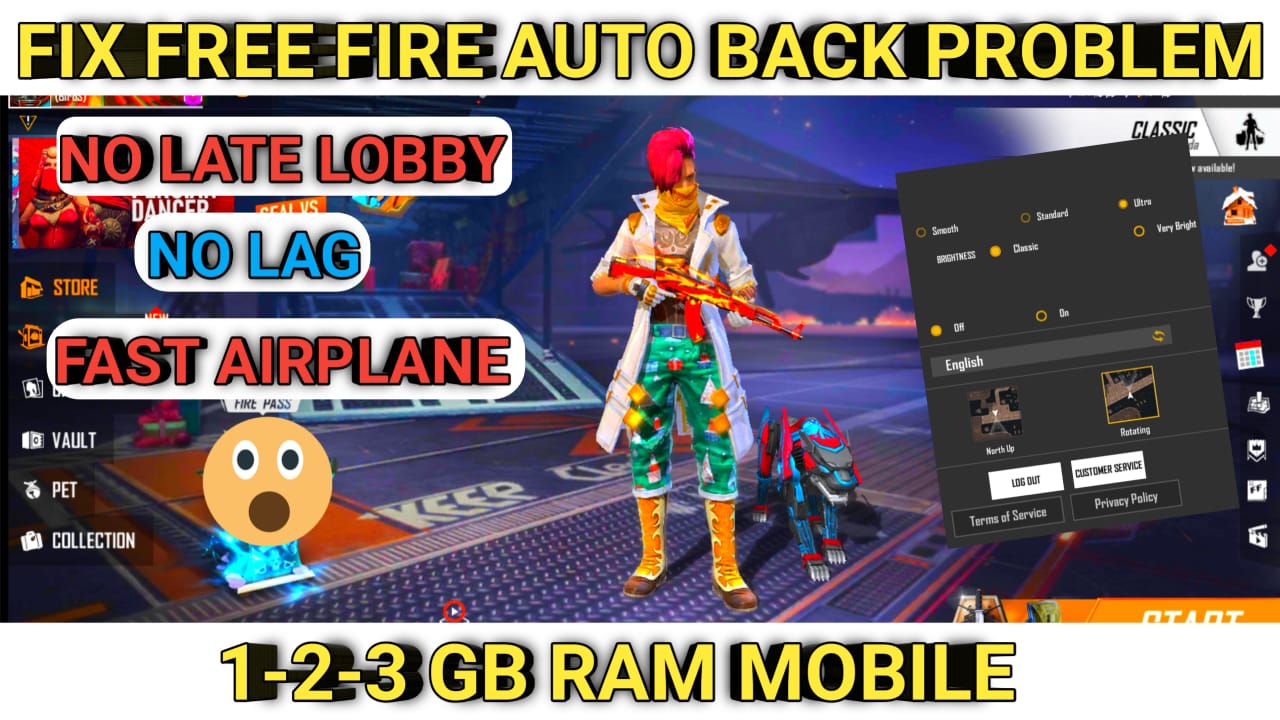 How to Fix Auto Back Problem in Free Fire