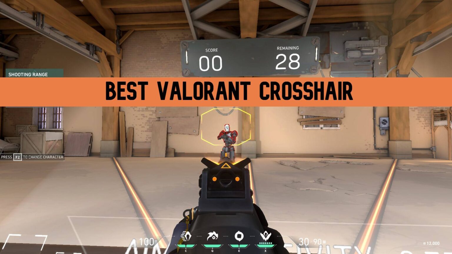 best crosshair setting valorant