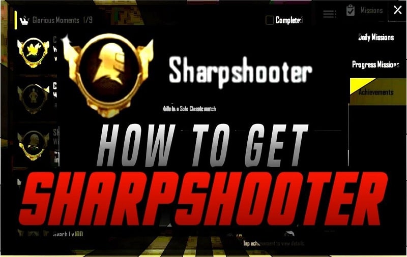 How to Get Sharpshooter Title in PUBG