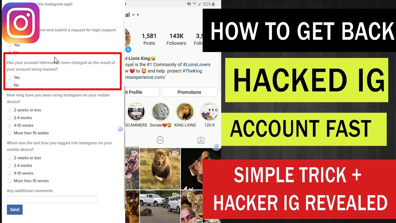 How to report and regain access to your hacked Instagram account