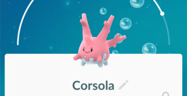 Where To Find Corsola in Pokemon Go