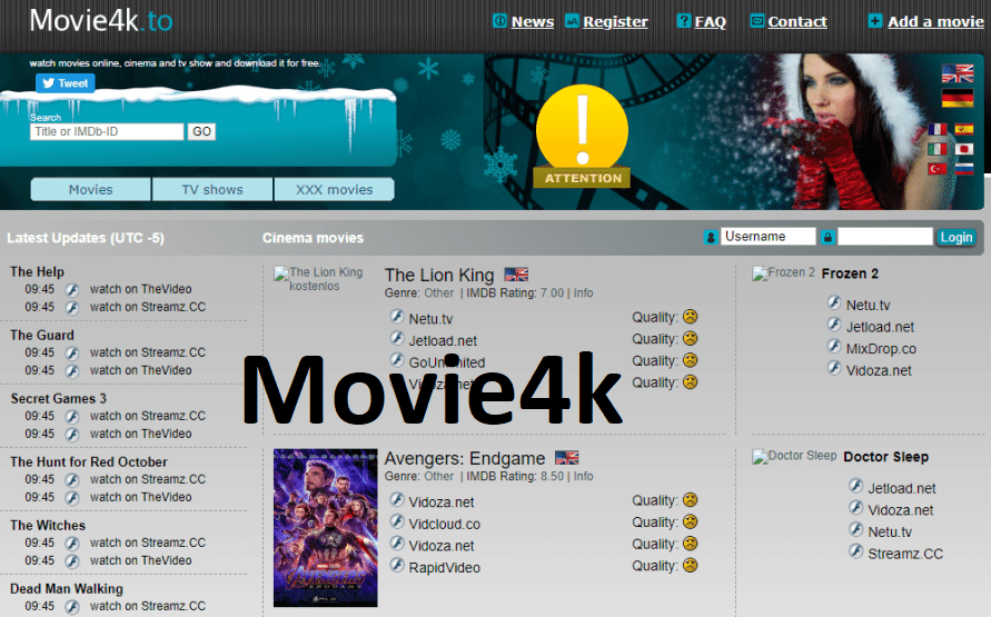 MOVIE4K- Free Online Movies Streaming Website.