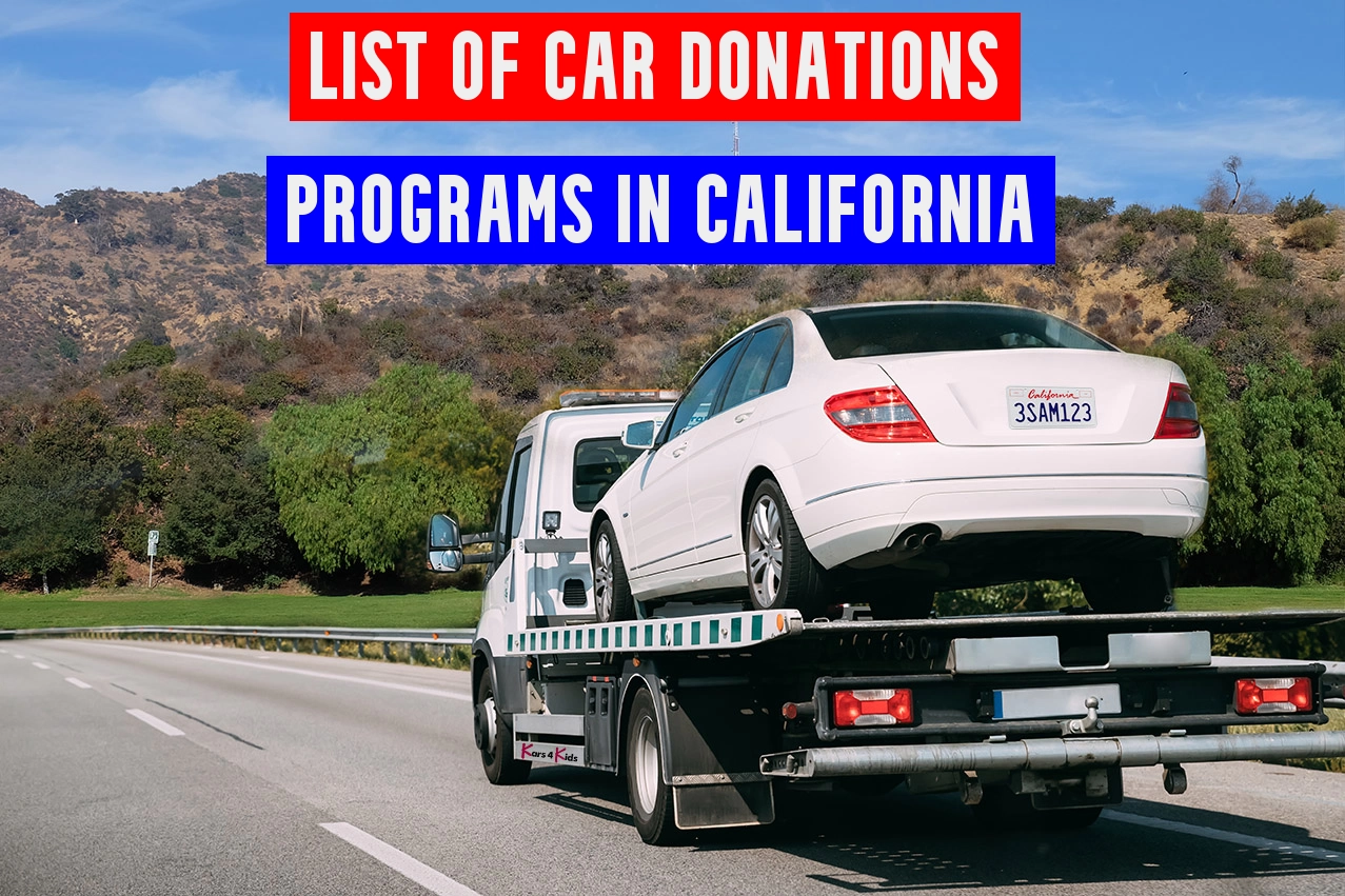 Car Donation Programs in California