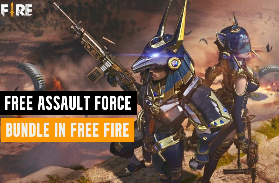 Free Assault Force Bundle in Free Fire