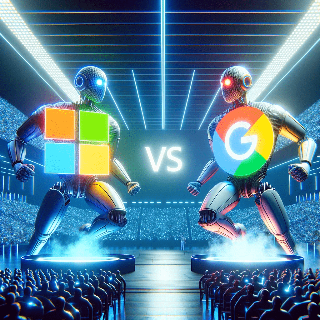 Microsoft vs. Google AI-Cloud Battle