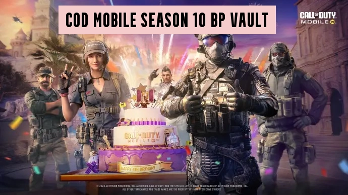 CoD Mobile Season 10 BP Vault