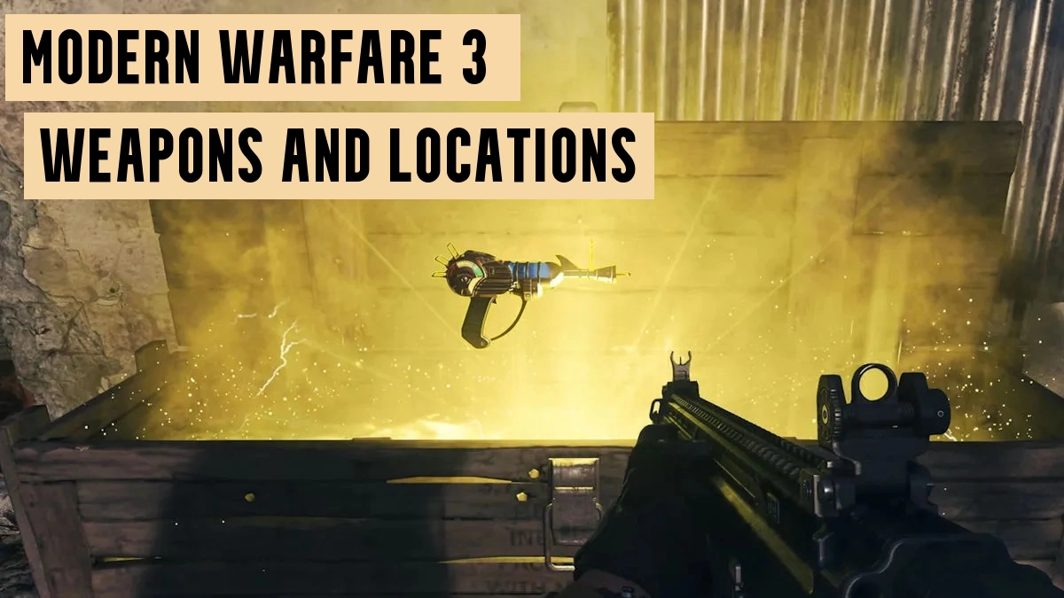 Modern Warfare 3 Mystery Box Weapons and Locations