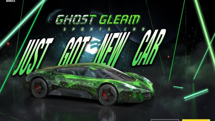 PUBG Mobile Ghost Sports Car Skin