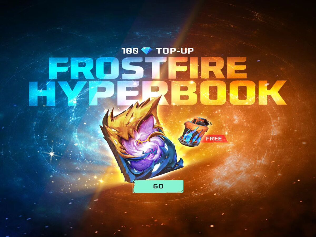 Free Fire Frostfire Hyperbook Top-Up