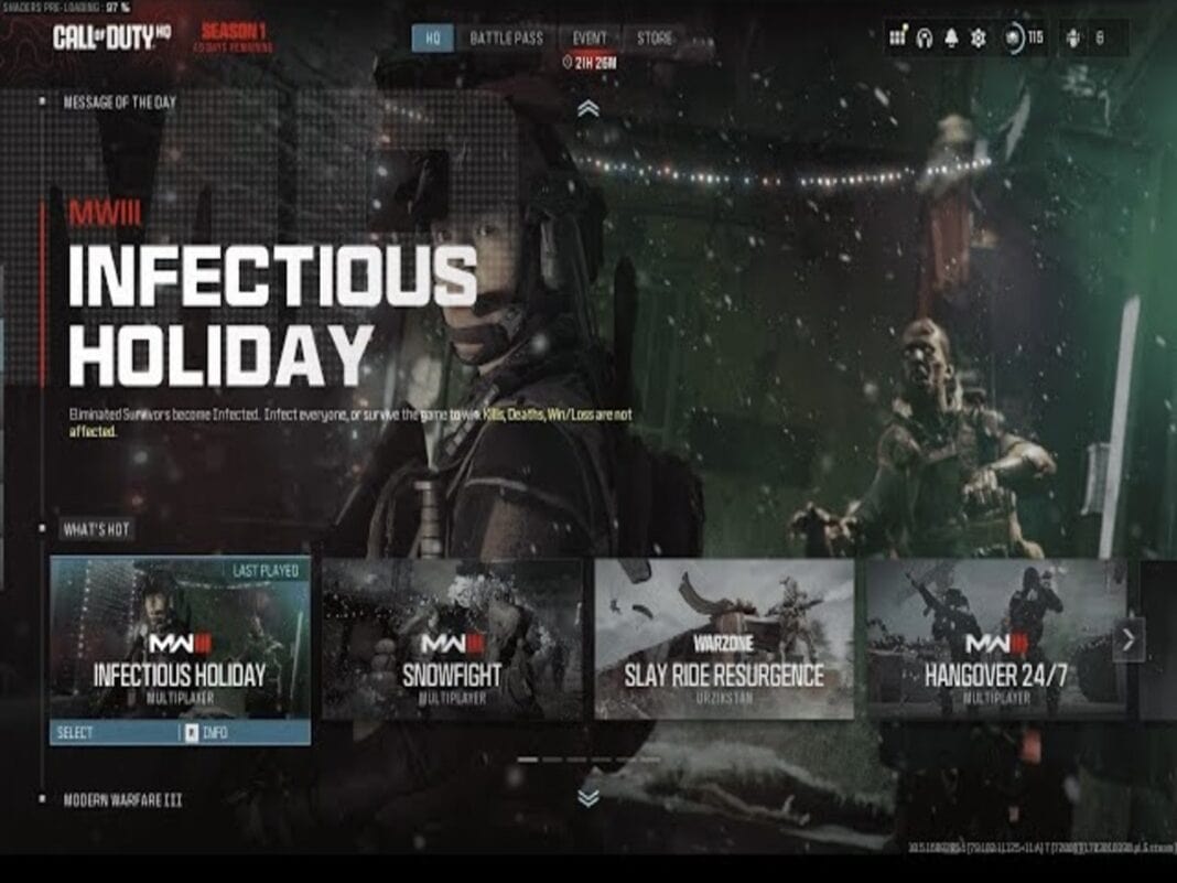 Modern Warfare 3 Infectious Holiday Mode Unleashed
