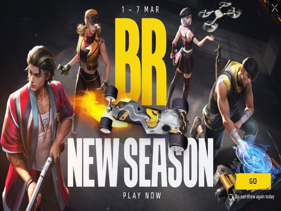 Free Fire BR New Season Event Details