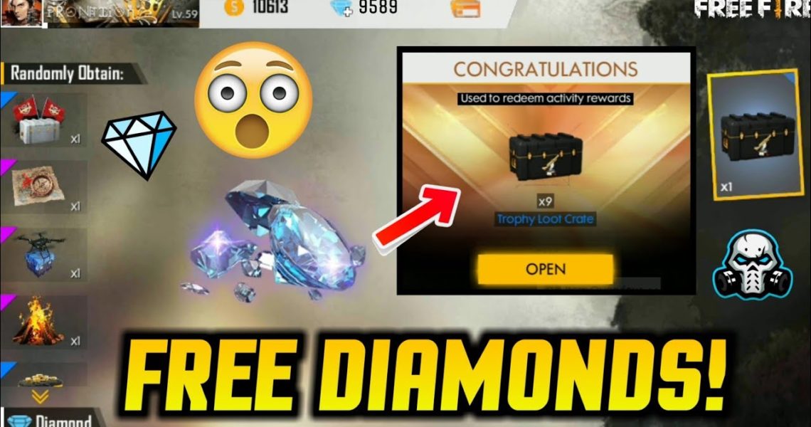 how to get unlimited diamonds and coins in free fire