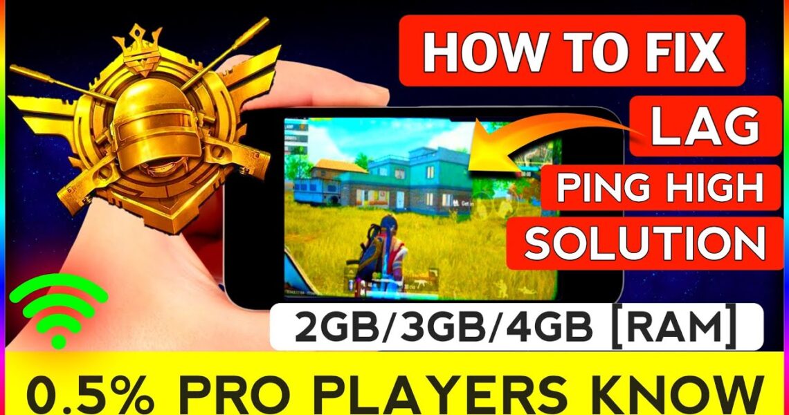 how to fix lag and high ping