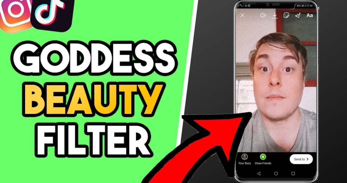 How to get Goddess filter on Instagram and TikTok