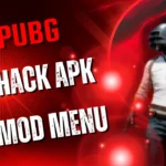 PUBG Hack APK Mod Menu PUBG Mobile Mod Menu interface with aimbot and ESP settings.