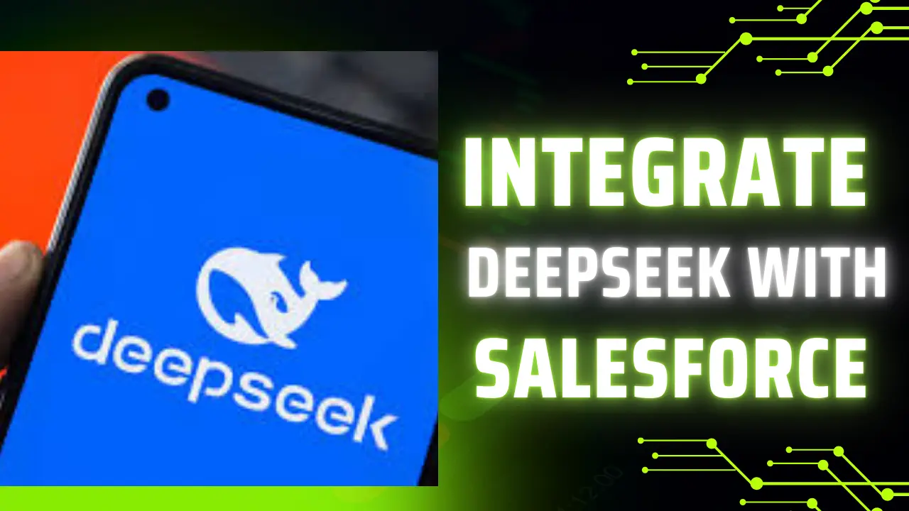 Salesforce and DeepSeek API Integration Workflow Diagram