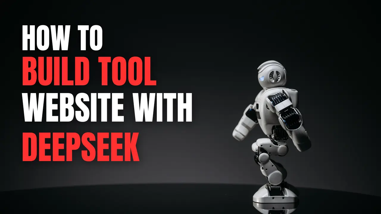 Step-by-step guide to building a niche tool website with Deepseek AI